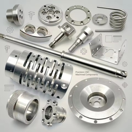 Custom 5 Axis CNC Milling Machine Stainless Steel Titanium Brass Aluminium Parts Wire EDM Machining Services for Humanoid Robot