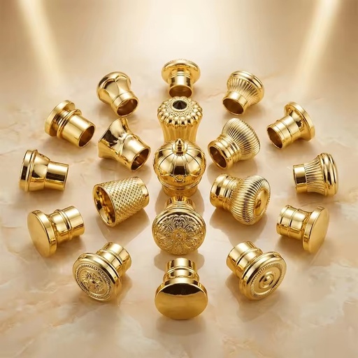 OEM Heavy Luxury Zinc Alloy Stainless Steel 15mm Perfume Bottle Cap Custom Logo CNC Machined Wire EDM for Perfume Bottles