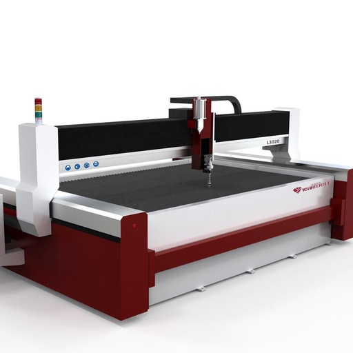 YC 3 Axis Machine Water Jet With Powerful Working Pressure Affordable Water Jet Cutter