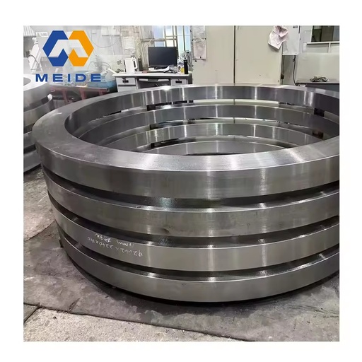 Processing Hollow Drill Steel Pipe Forged Ring for Slewing Bearing Oem Customized Parts 15Crmo Forging Ring