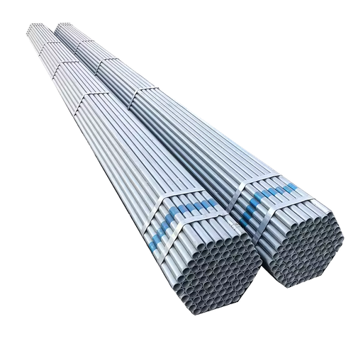 Hot Dipped 40g/m2 Zinc Coating GI Round Iron Tube Pipe Galvanized Steel Pipe Galvanized Square Steel Tube