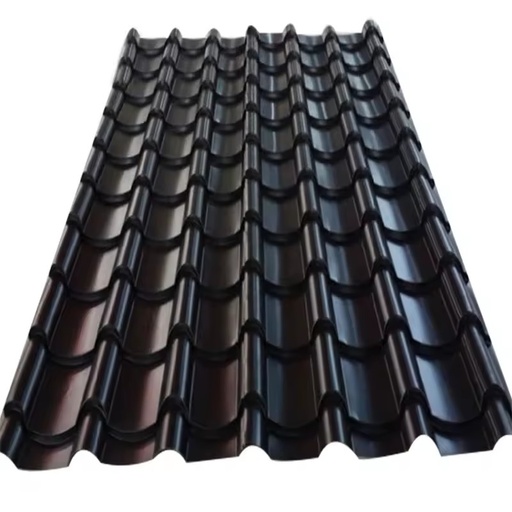 DX51D Z100 24/28 Gauge 0.12-6mm Thickness PPGI Coloured Galvanized Corrugated Zinc Steel Roofing SASO Cutting/Welding