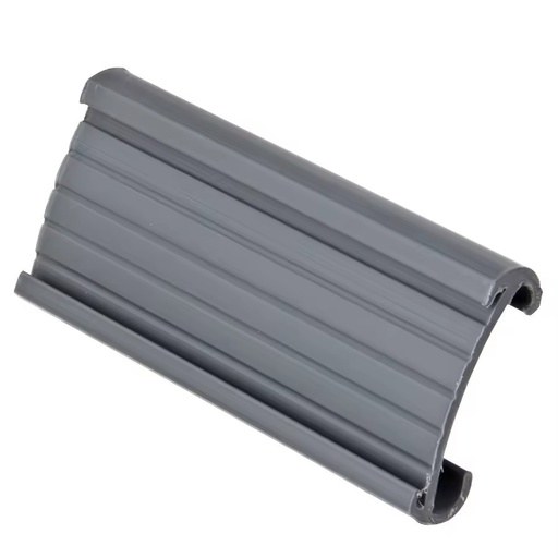 Customized Retail Plastic Price Tag Holder Supermarket Wire Shelf Label Holder PVC Price Ticket Holder Plastic Extrusion Cutting