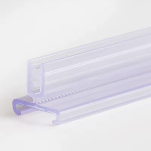 Custom PVC Shelf Talker Heavy Duty Plastic Flag Sign Gripper Super Grip Clip Sign Holder With Upright Bracket