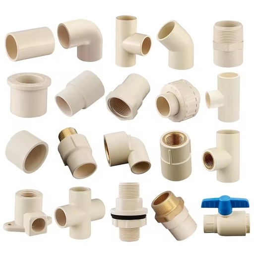 Factory Manufacturing High Quality CPVC Plastic Pipe Fittings Male Adaptor Brass Threaded