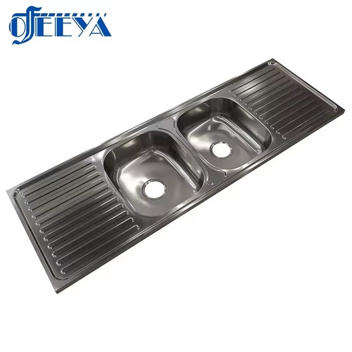 Sink 33x22 Silver Stainless Rack Large Watermark Sinks 85 Built in Double Bowl Steel Kitchen