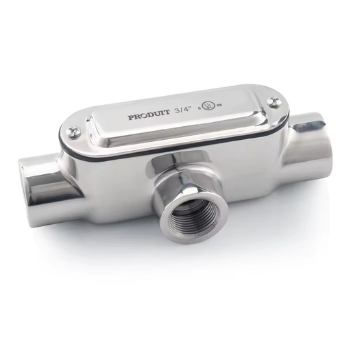 UL6 Certificate No.E483259 Trade Sizes 1/2"-4" Stainless Steel Conduit Outlet Body