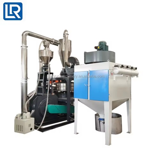 rigid hard plastic scrap pe pp bottle pallet milling crushing recycling machine