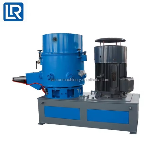 Plastic pp Pe pet Film Bags Agglomerator Machine with 37kw Power