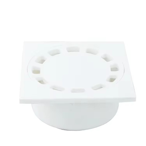 SAM- PVC Floor Drain 50mm 75mm 110mm Square Grate for Swimming Pool Bathroom Shower Room Anti-Odor SAM
