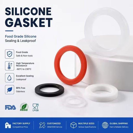 SEAL Custom Punching Process Die-Cutting Rubber Gasket Neoprene/EPDM/NBR/Silicone Washer Flat Seal Ring Gasket