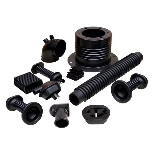 Factory Customized Flexible NBR EPDM Silicone Gasket Dust Cover Bellows Auto Shock Absorbing Dust Cover Boot Rubber Seal Sleeve