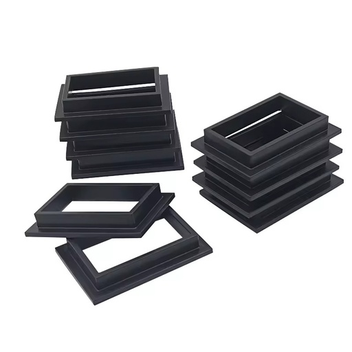 Customized Shape Rectangular Round Rubber Seal EPDM NBR Rubber Gasket Food Grade Silicone Gasket Rubber Products