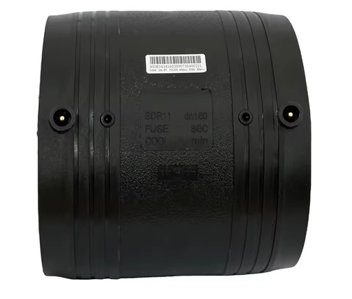 EF Pipe Fittings Electrofusion Couplers 160mm S160 HDPE SDR11 High Quality Pipe Fittings PE100 PE80 New Type