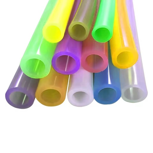 Customized High Quality Flexible Pure Silicone Hose Hookah Elastic Rubber Seal Temperature Medical Food Grade Silicone Hose