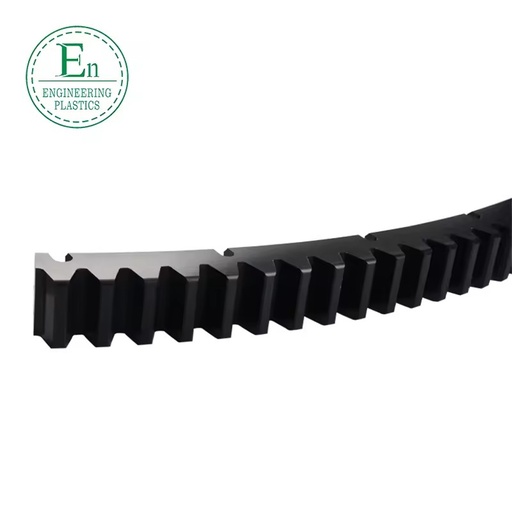 POM Nylon UhmwPE CNC Flexible Plastic MC Nylon Rack Gear Nylon Gear Rack and Pinion
