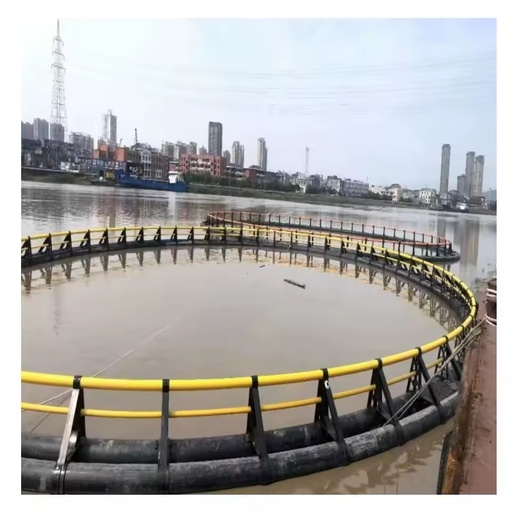 HDPE Floating Fish Cages for High Breeding Density Fish Farms in the Sea Lake and River
