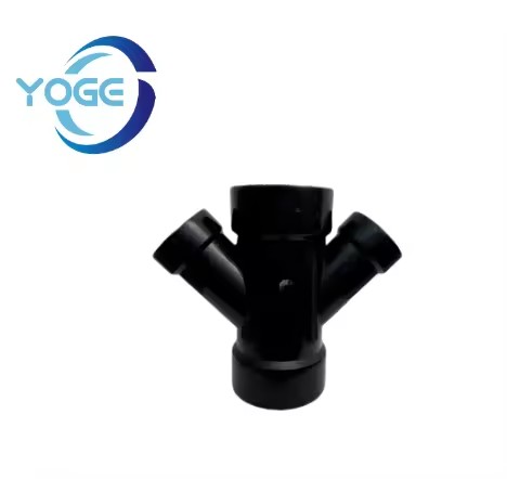 Factory Supplying Schedule 40 Drain Waste Sanitary Double Wye ABS for DWV Plastic Pipe Fittings Vent
