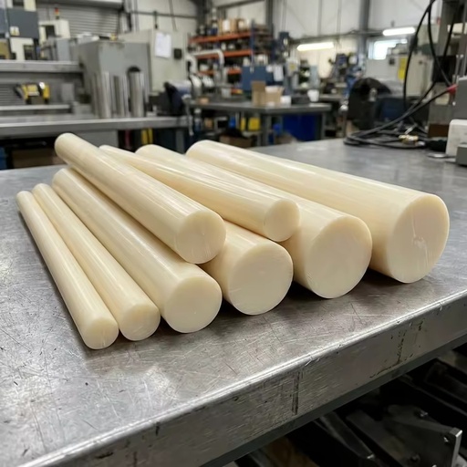 STE Pa6 Nylon Round Bars Customized Diameter Nylon Plastic Rod 8mm 9mm 10mm with CNC Customized Machined Service