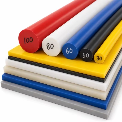 STR High Quality Durable Custom Diameter Cutting Service Available PA6 Nylon Rods- UHMWPE and POM HDPE Large Size Rod