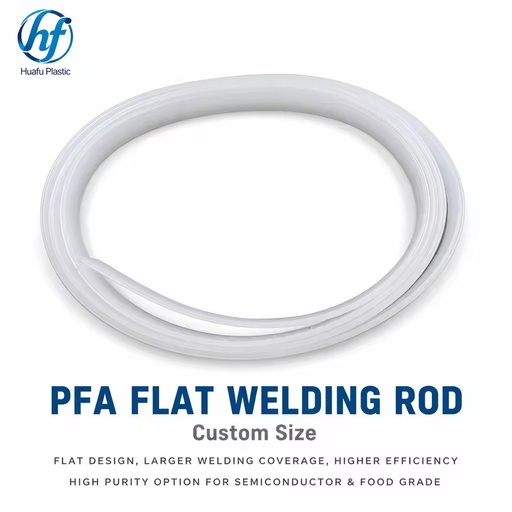 Flat PFA Welding Rod PFA Welding Strip High Temperature Resistant Corrosion Resistant for PTFE Lined Tank Pipe Welding