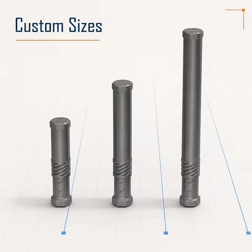 Factory Direct Sales PE Round Plastic Tube for Drill Bits and CNC Tuning Drills Tools Packaging Boxes