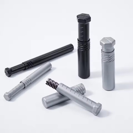 PE Carbide Hss Twist Drill Packing Tube Plastic Box for Drill Bits Drill Packing Box Turning Tool Box