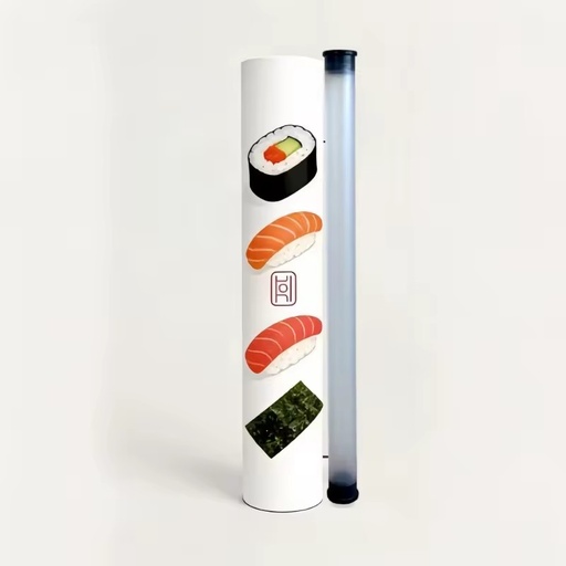 Customized 20ml PP Sauce Packaging Tube with Screw Cap for Sushi and Soy Sauce