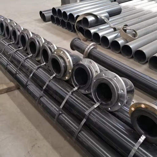 Uv Stabilized Uhmwpe Open End Dredge Pipe Anti Aging Weather Resistant Outdoor Sand Suction Slurry Pipeline for Sale