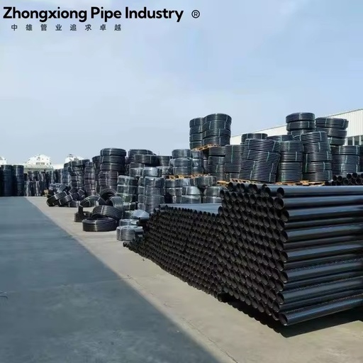 Low Friction HDPE Garden Irrigation Pipe Anti UV Outdoor Farmland Water Conveyance Plastic Pipe