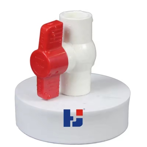 HJ Compact Ball Valve ANSI JIS DIN Plastic PVC Pipe Fitting Ball Valve PVC Ball Valve