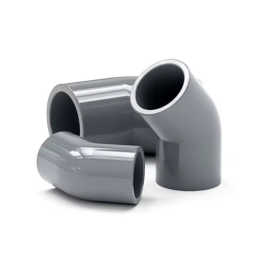 UPVC 45 Degree Elbow Water Pipe Fittings Brand 3 Year Warranty 20-110mm Sizes
