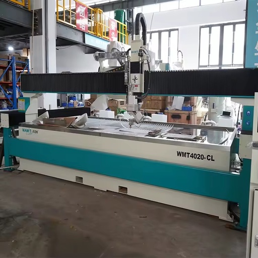 60000PSI 4020 5-Axis Water Jet Cutting Machine with 15KW Servo Direct Drive Pump for Marble and Granite Countertops