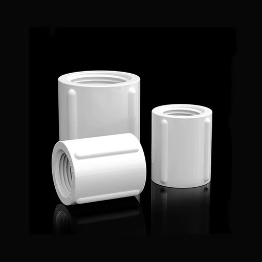 PVC bilateral internal thread double internal thread joint pvc plumbing fittings direct plastic water pipe straight