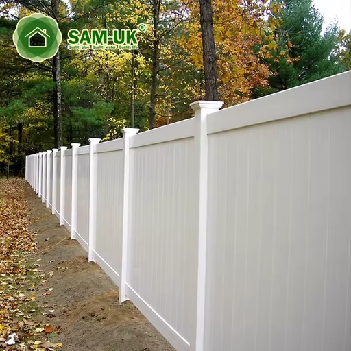 Top Quality 6x8 ft White Color Plastic PVC Garden Buildings/Vinyl Cheap Custom Panel Privacy Fence Panels Sale