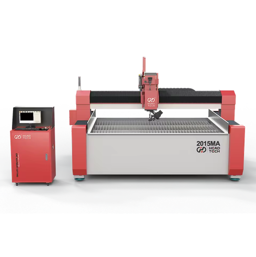 HEAD 3 Axis CNC Water Jet Cutting Machine High Precision Waterjet Machine