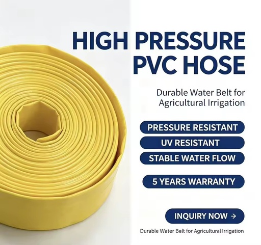 Factory Wholesale Customized Service Long Service Life Agricultural Hose Irrigation Water Pipe Discharge Hose