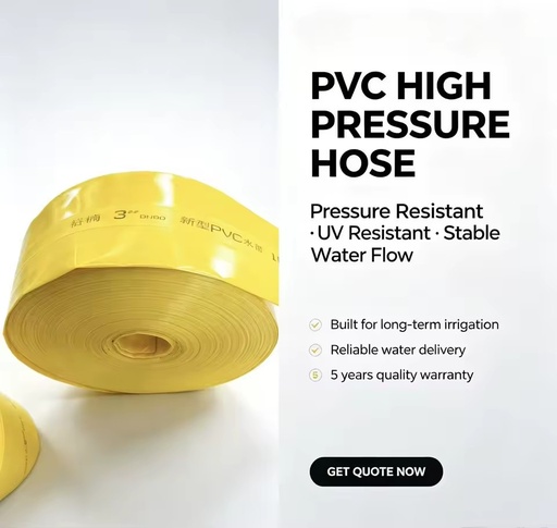 New Type PVC Water Hose Anti-freeze Anti-aging Agricultural Greenhouse High-pressure Wear-resistant specialized Field Irrigation