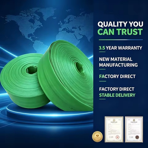 2-8 Inch Garden and Farm Agricultural Flexible Water Distribution Pipe for Flat Laying Irrigation System