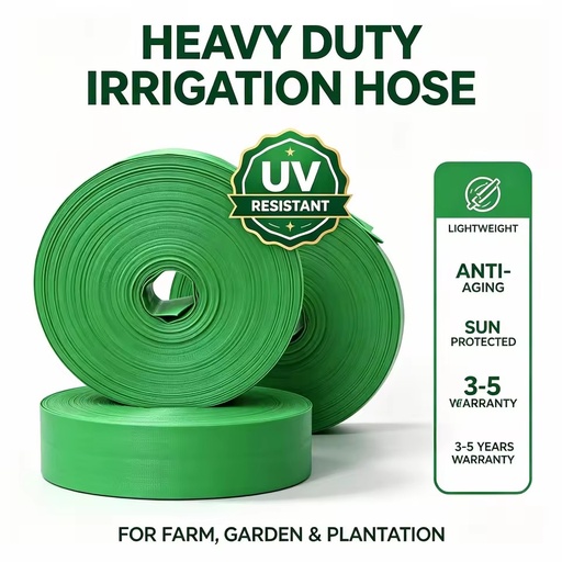 Custom Working Pressure PE Layflat Hose Agricultural Farm Irrigation Delivery Hose