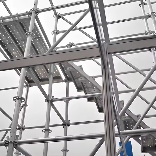Ringlock Scaffolding Modular Scaffold Frame Tube Deck Board Walkway Guardrail Ladder Platform Adjustable Prop Clamp Ledger Joint