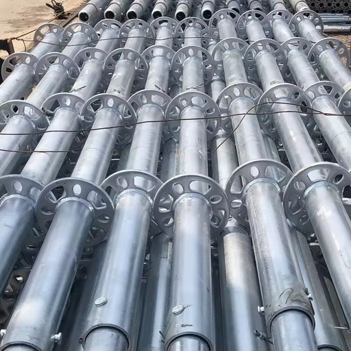Ringlock Scaffolding Modular Scaffold Frame Tube Deck Board Walkway Guardrail Ladder Platform Adjustable Prop Clamp Base Plate