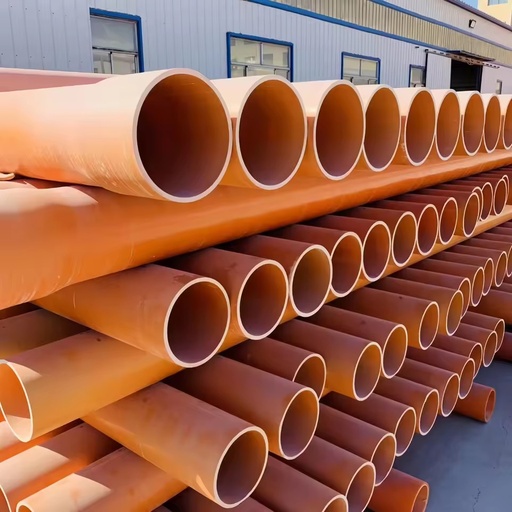 High Voltage Durable Flame Retardant CPVC Cable Protection Pipe Non-Toxic Corrosion Resistant