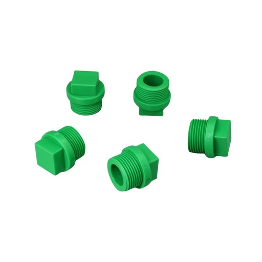 Wholesale Dn20 Plastic Pipe Fittings Double Union Polypropylene PN25 PPR Pipe Fittings for Hot Water Pipe