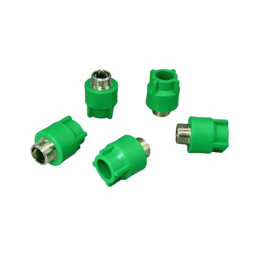 Plastic Tube PPR Pipe Fitting Connector PPR Material 1/2 3/4 Inch PPR Tee Adapter Internal Thread Plumbing Accessories Socket