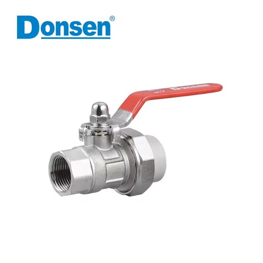 Plastic PPR Fittings Single Union Male Threaded Ball Cock Valves for Pipe
