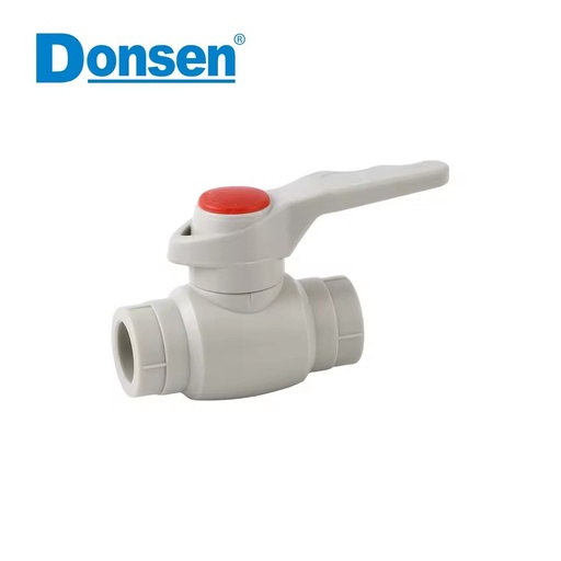 PPR Double female threaded ball valve with brass ball PPR FITTING, PPR BRASS THREADED BALL VALVE