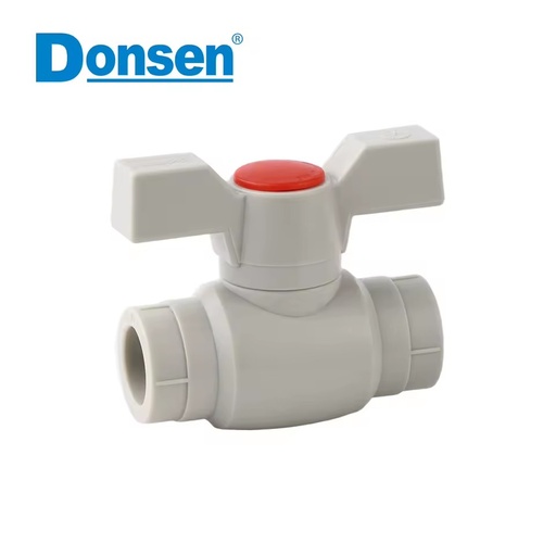 Hydraulic Power PVC Ball Valve with PTFE Sealing Press Connection Water Application Zhejiang Origin