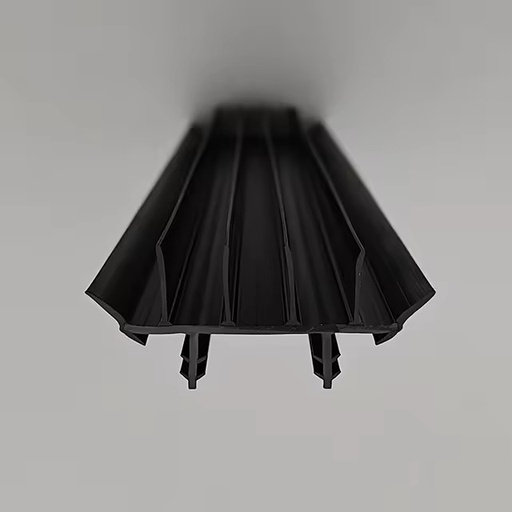 Black PVC Door Bottom Sealing Strip Factory Price Waterproof Insect-Proof Plastic Profiles Product
