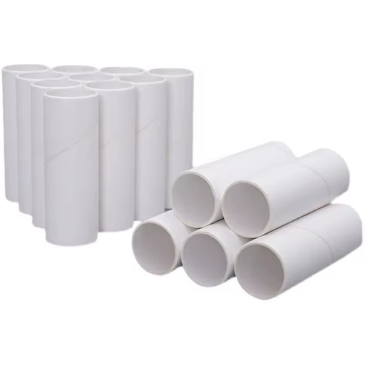 Customized Logo Recycled Kraft Paper Rigid Boxes Shape Model ADE-022002 Packaging Roll Core Tube Pipe for Medicine/Packing/Mail